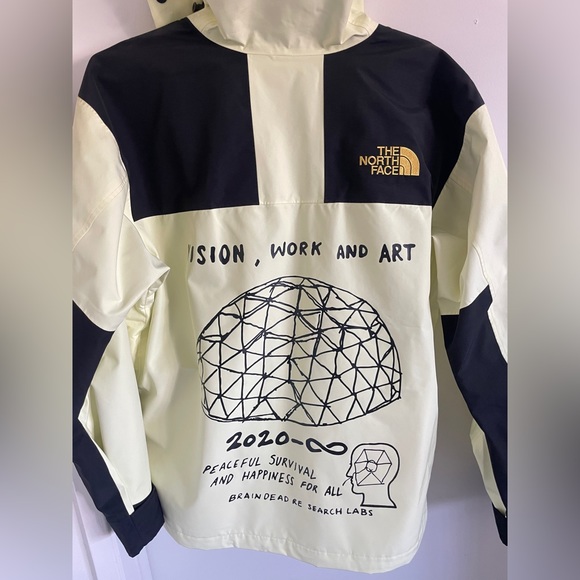 NEW The North Face x BRAIN DEAD CIVILISATION is OVERRATED parka mountain jacket - Picture 4 of 12